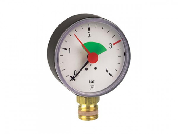 Manometer d63, unten 3/8" SD