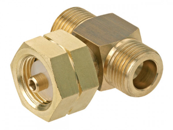 Anschluss-T f.Mehrflaschenanl.