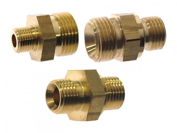 Nippel Ms. 3/8"Ks x1/4"zyl.fld