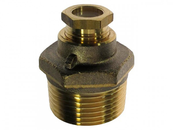 Stopfbuchsverschraubung einfach 1"x15mm