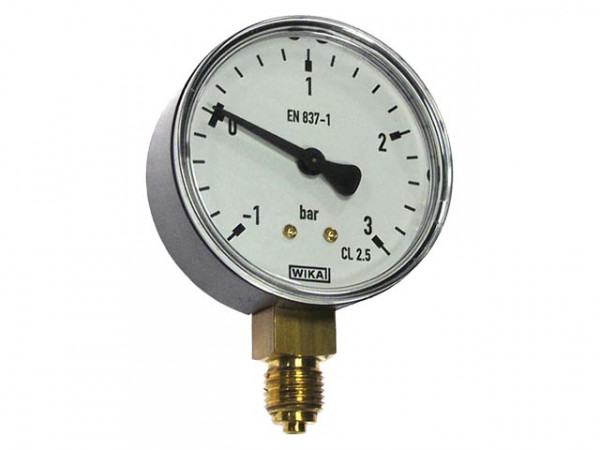 Mano-Vakuumm.63mm 1/4"-1/+15