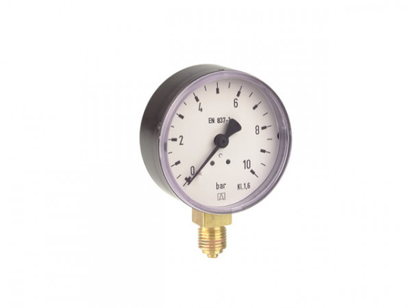 Manometer 63 1/4" 0-10 bar r
