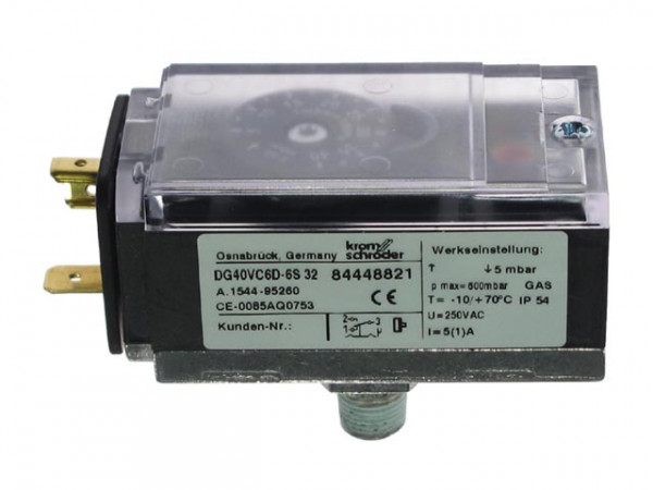 Gas-Druckwächter DG 40/VC6D-6S