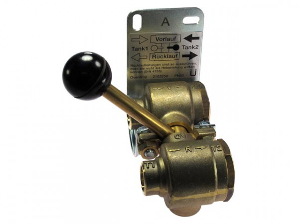 Doppelumschaltarmatur OV