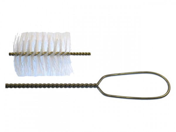 Kesselbürste 80x40mm Perlon mit gedrehtem Draht-Stiel ca.80cm lang