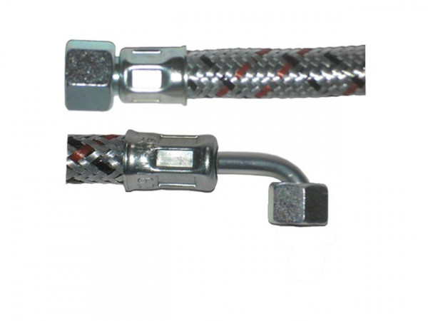 Ölschlauch 1/4ÜM90°x3/8ÜM 1000mm