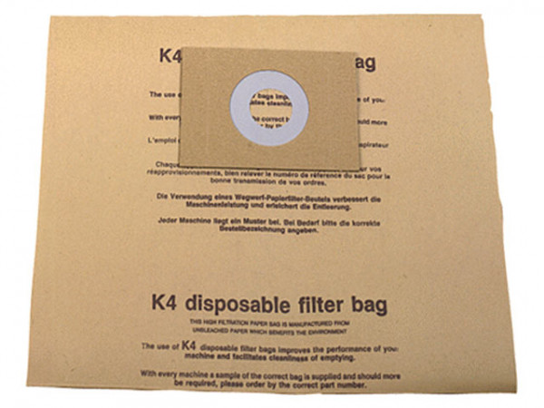 x10 Filterbeutel K4 f. KV30